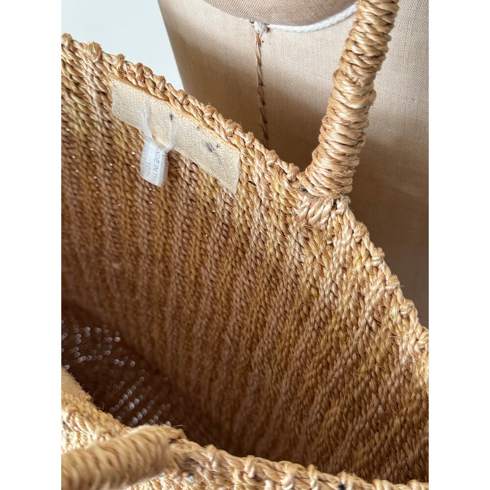 Vintage 1990s Esprit Straw Purse - Picture 3 of 3